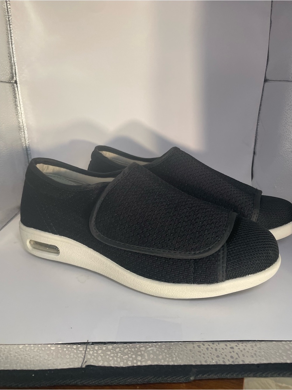 Women’s memory foam slip on shoes Diabetic swollen feet new